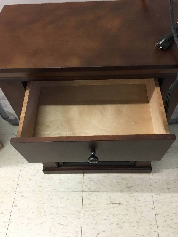 Compact Electric Fireplace Heater - Dark Brown retail $169
