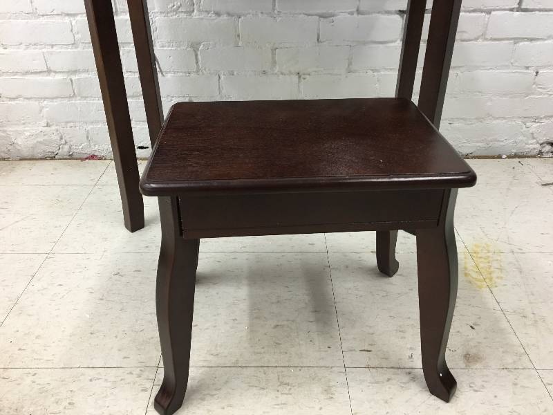 Guidecraft Classic Espresso Play Vanity with Bench