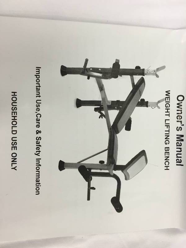 LifeMax Standard Weight Bench Frame retail $124