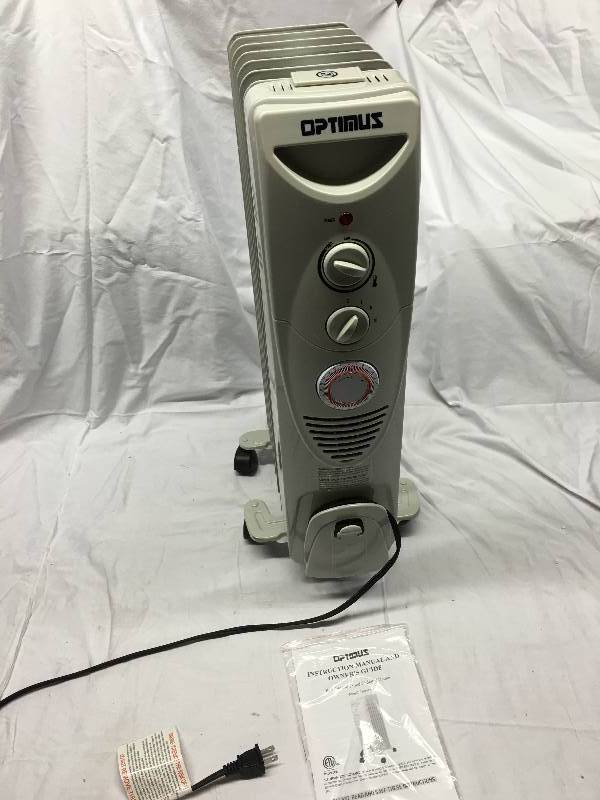 Optimus Oil-Filled Radiator Heater