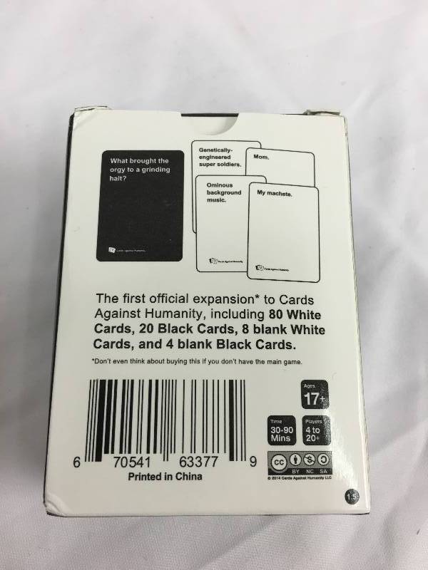 Cards Against Humanity First Expansion