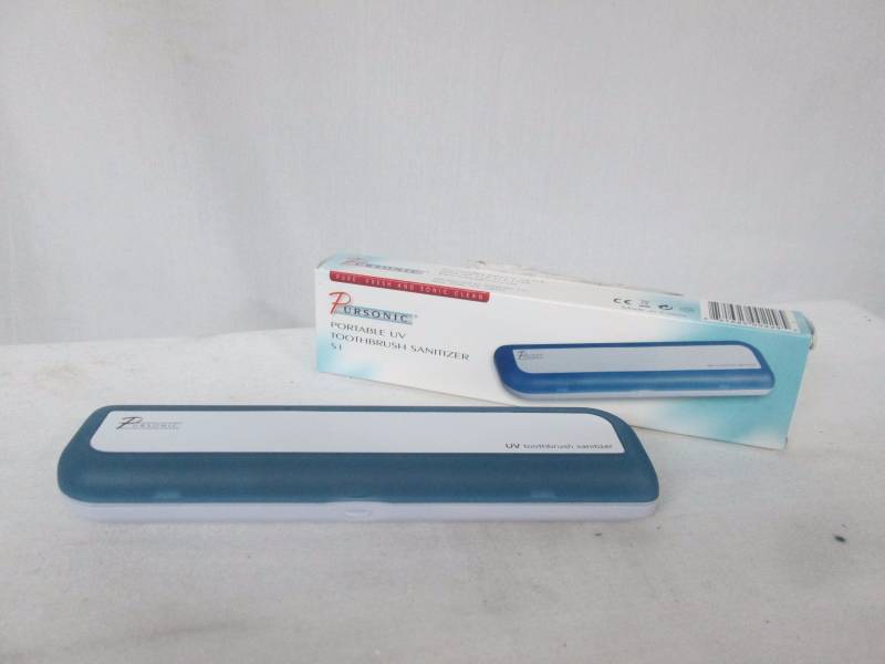 Pursonic Portable UV Toothbrush Sanitizer