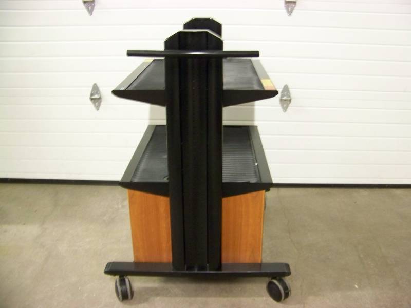 lot 84 image: Bretford, TV  Monitor  AV Cart with Lockable Doors on Lockable Wheels