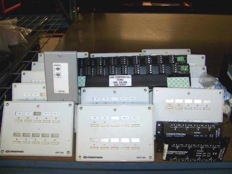 lot 77 image: (8 Wide Shelf) Miscellaneous Audio  Video Items, Cables and more