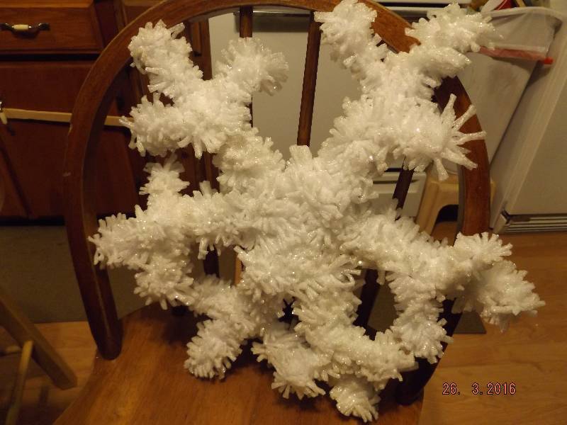 3 Snowflake Ornaments