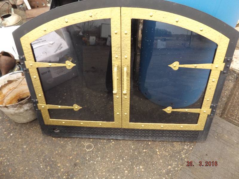 Glass Fireplace Doors