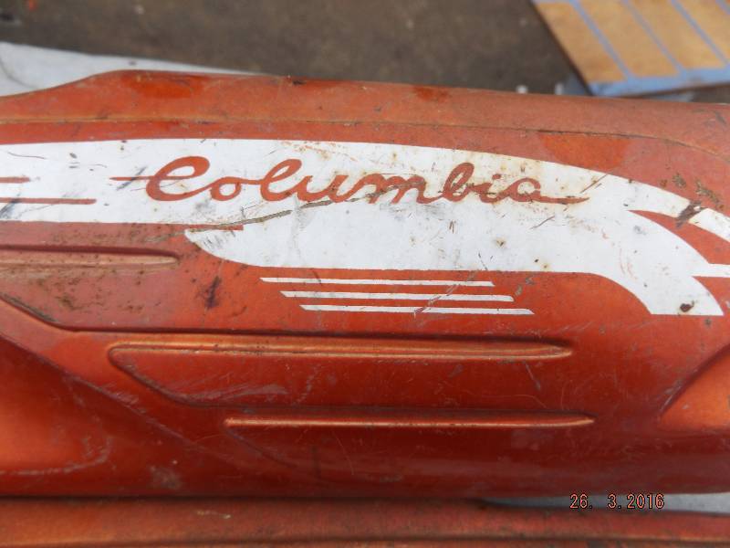 Antique Columbia Bike Parts