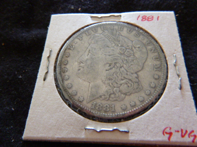 1881 Morgan Silver Dollar