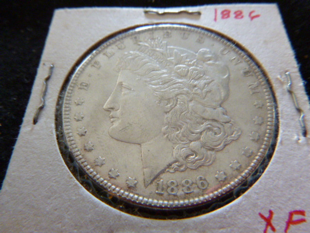 1886 Morgan Silver Dollar