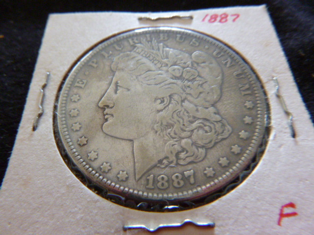 1887 Morgan Silver Dollar