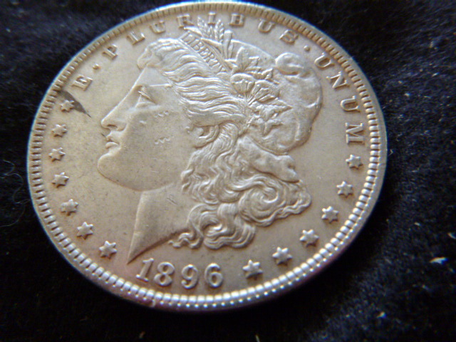 1896 Morgan Silver Dollar