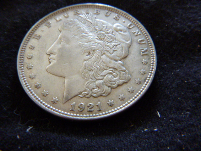 1921 Morgan Silver Dollar