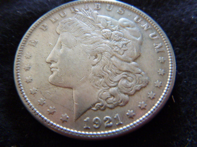 1921 S Morgan Silver Dollar