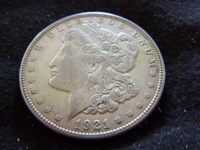 1921 S Morgan Silver Dollar