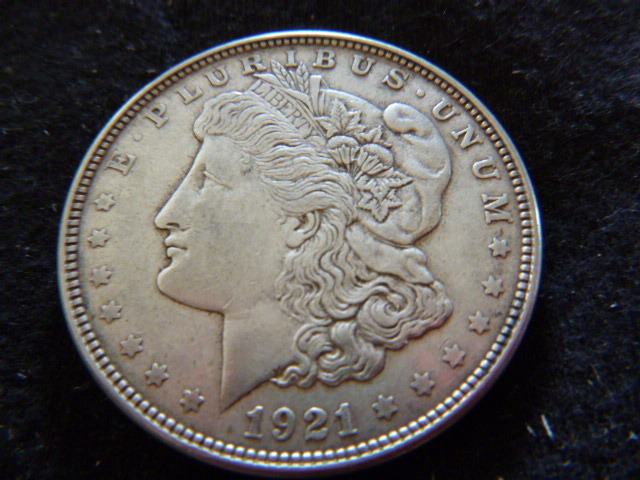 1921 D Morgan Silver Dollar