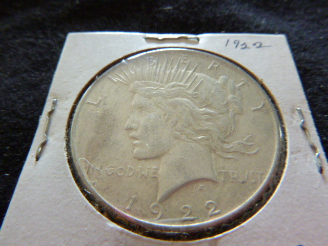 1922 Peace Silver Dollar