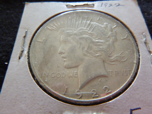 1922 Peace Silver Dollar