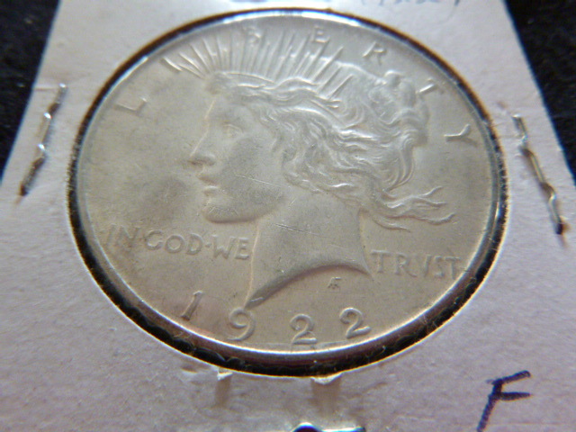 1922 Peace Silver Dollar