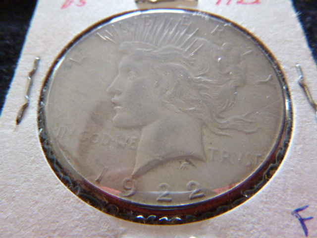1922 S Peace Silver Dollar