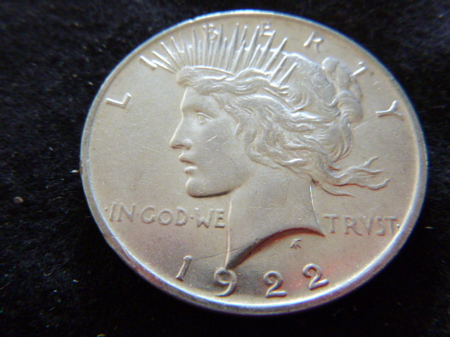 1922 D Peace Silver Dollar