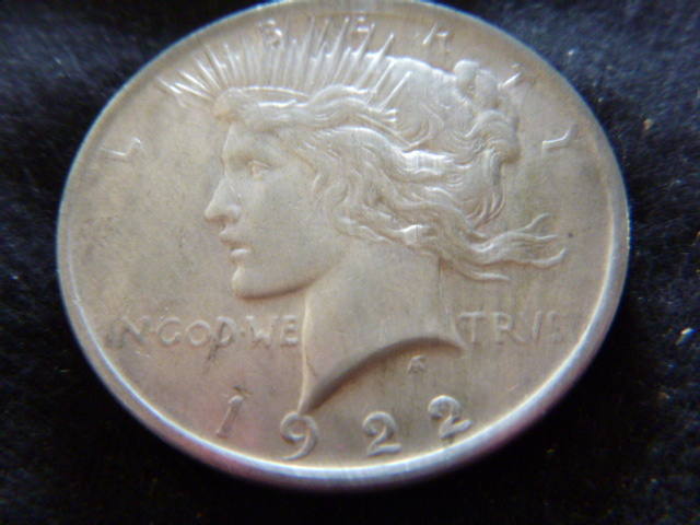 1922 Peace Silver Dollar