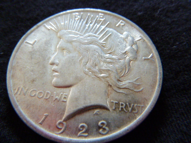 1923 Peace Silver Dollar