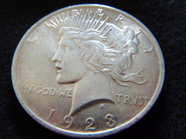 1923 Peace Silver Dollar