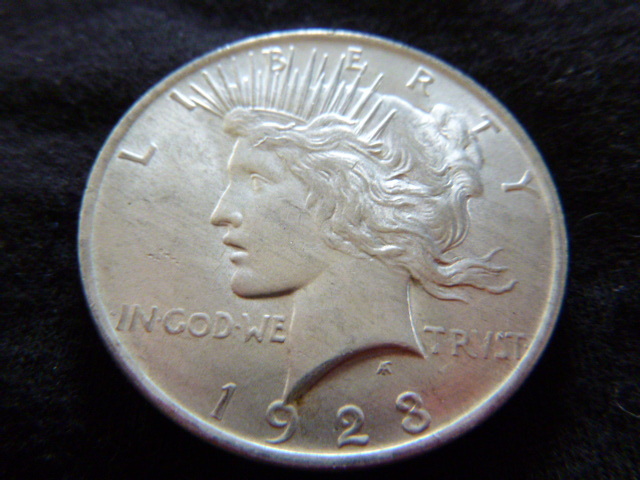 1923 Peace Silver Dollar