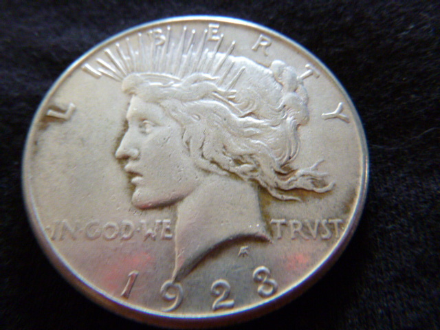 1923 S Peace Silver Dollar
