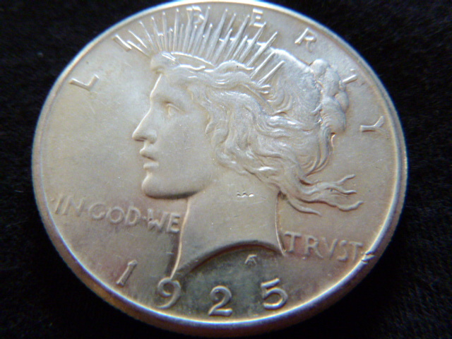 1925 Peace Silver Dollar