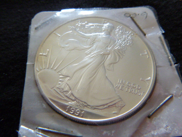 1991 American Silver Eagle Dollar