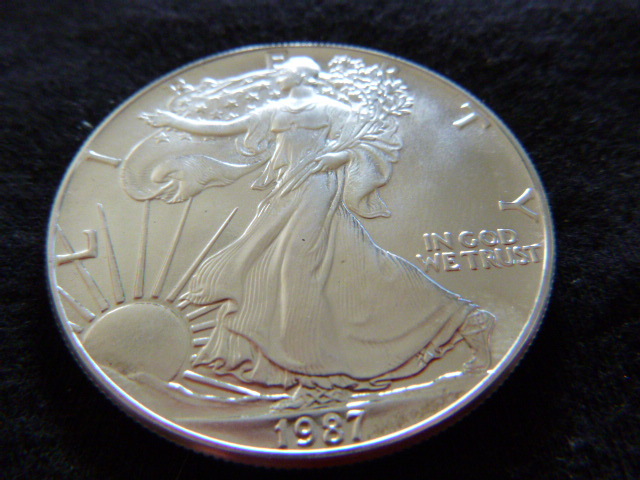 1987 American Silver Eagle Dollar