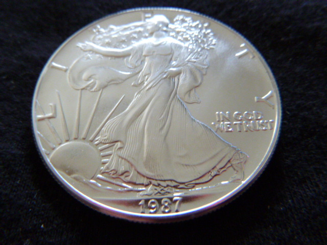 1987 American Silver Eagle Dollar
