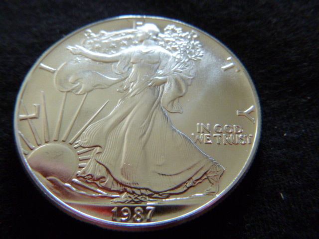 1987 American Silver Eagle Dollar