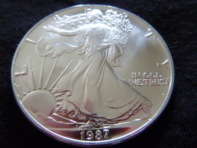 1987 American Silver Eagle Dollar