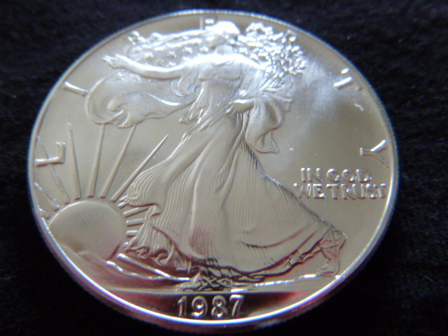 1987 American Silver Eagle Dollar