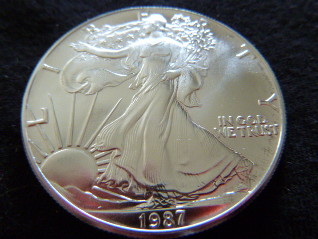 1987 American Silver Eagle Dollar