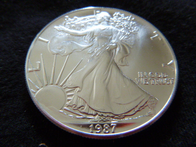 1987 American Silver Eagle Dollar