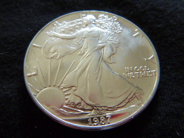 1987 American Silver Eagle Dollar