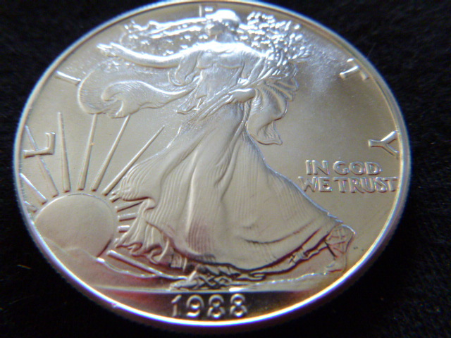1988 American Silver Dollar