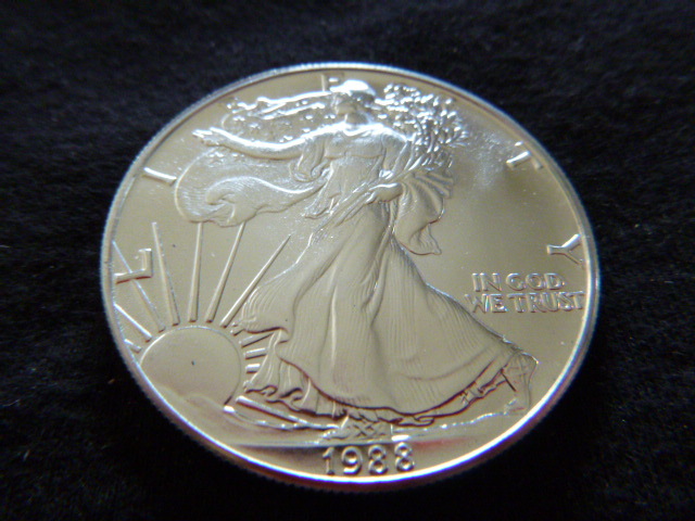 1988 American Silver Dollar