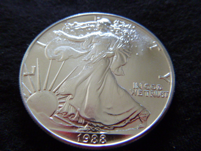 1988 American Silver Dollar