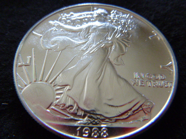 1988 American Silver Dollar