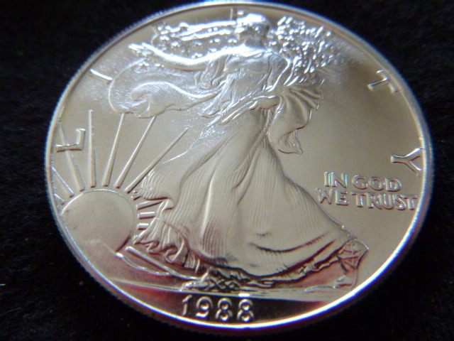 1988 American Silver Dollar
