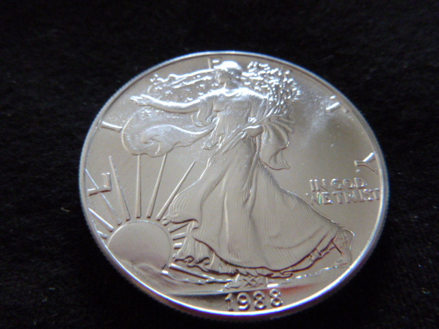 1988 American Silver Dollar