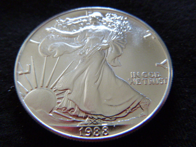 1988 American Silver Dollar