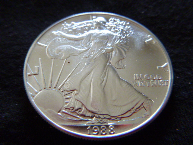 1988 American Silver Dollar