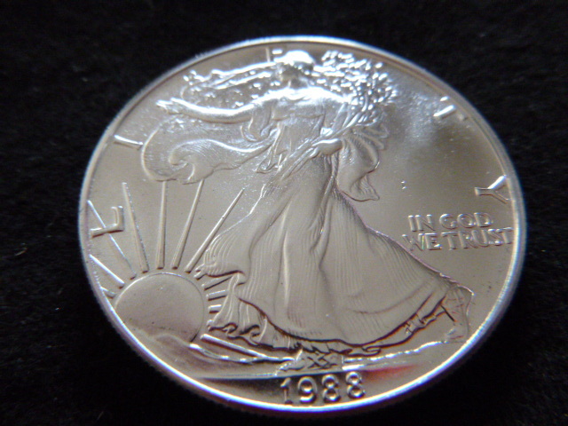 1988 American Silver Dollar
