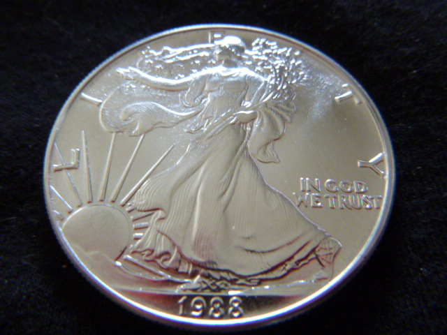 1988 American Silver Dollar