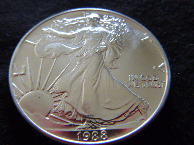 1988 American Silver Dollar
